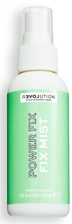 Spray do utrwalania makijażu - Relove By Revolution Make-Up Fixing Spray Power Fix Mist — Zdjęcie N1