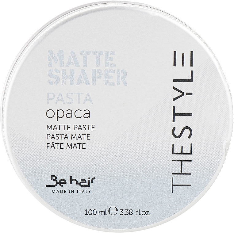 Matująca pasta do stylizacji włosów - Be Hair The Style Matte Shaper Paste