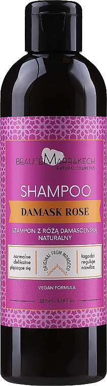 Różany szampon do włosów - Beaute Marrakech