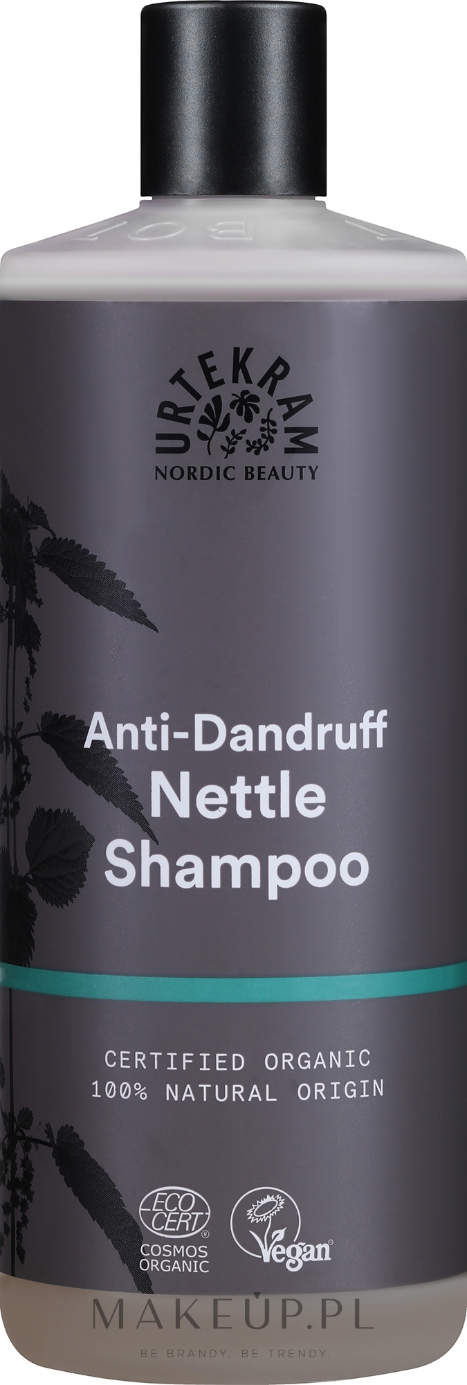 Organiczny szampon przeciwłupieżowy Pokrzywa - Urtekram Nettle Anti-Dandruff Shampoo — Zdjęcie 500 ml