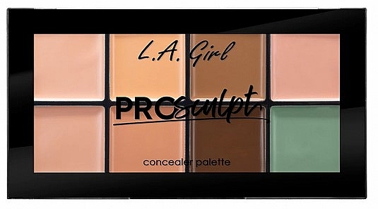 Paleta korektorów - L.A. Girl PRO Sculpt Concealer Palette — Zdjęcie N1