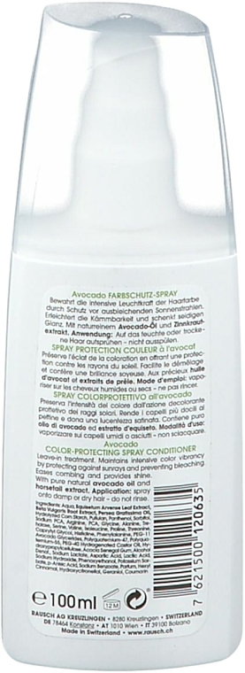 Odżywka w sprayu chroniąca kolor włosów - Rausch Avocado Color-Protecting Spray Conditioner  — Zdjęcie N2