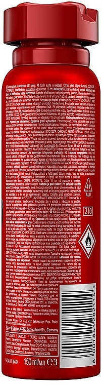 Dezodorant w sprayu dla mężczyzn - Old Spice Rock Antiperspirant & Deodorant Spray — Zdjęcie N2
