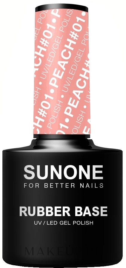 Sunone Rubber Base Uvled Gel Polish Baza Pod Lakier Hybrydowy Makeuppl 