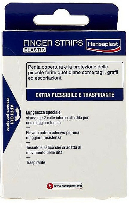 Medyczna opaska na palec - Hansaplast Finger Strips — Zdjęcie N3
