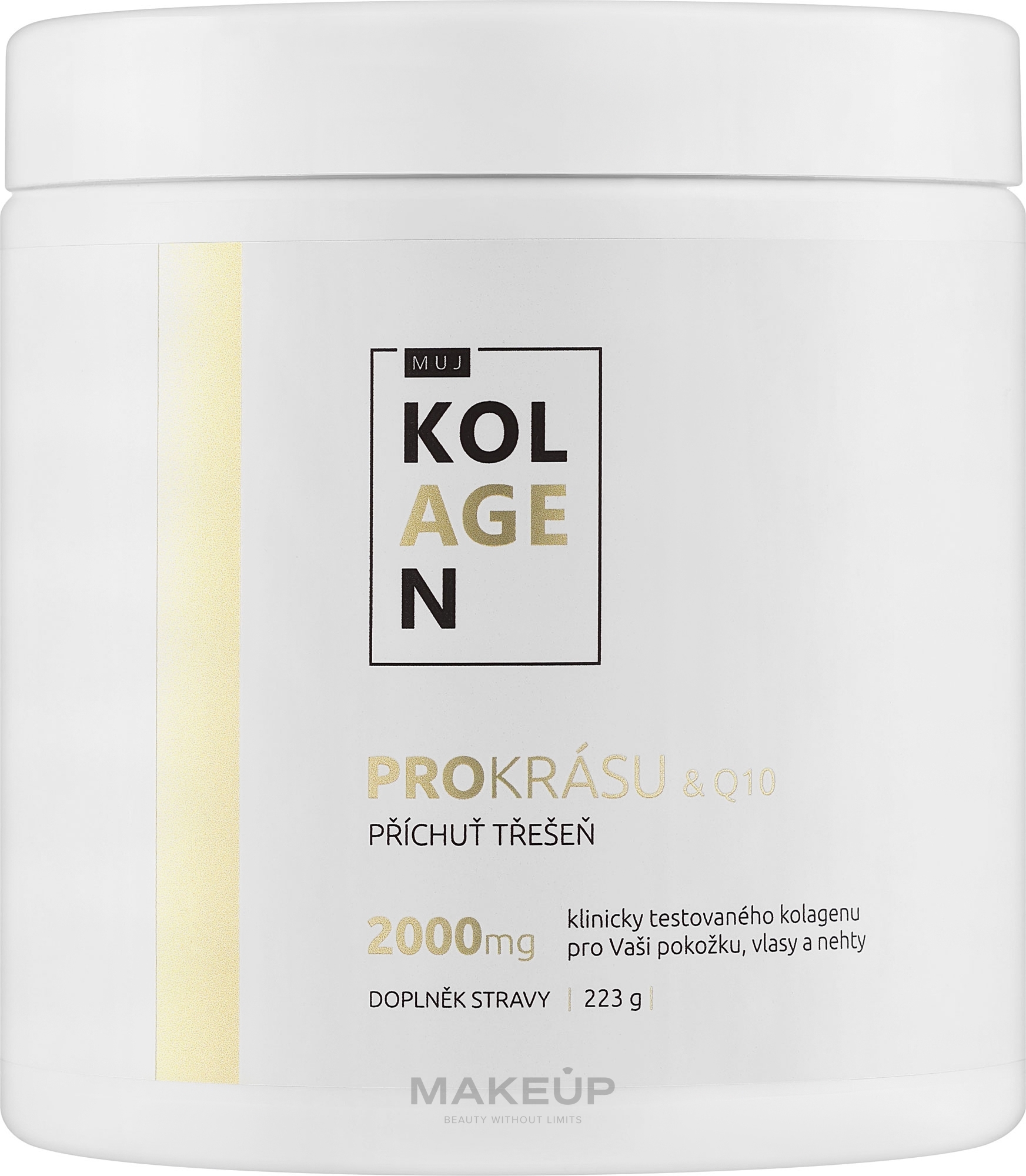 Suplement diety Kolagen, brzoskwiniowy - MujKolagen — Zdjęcie 224 g
