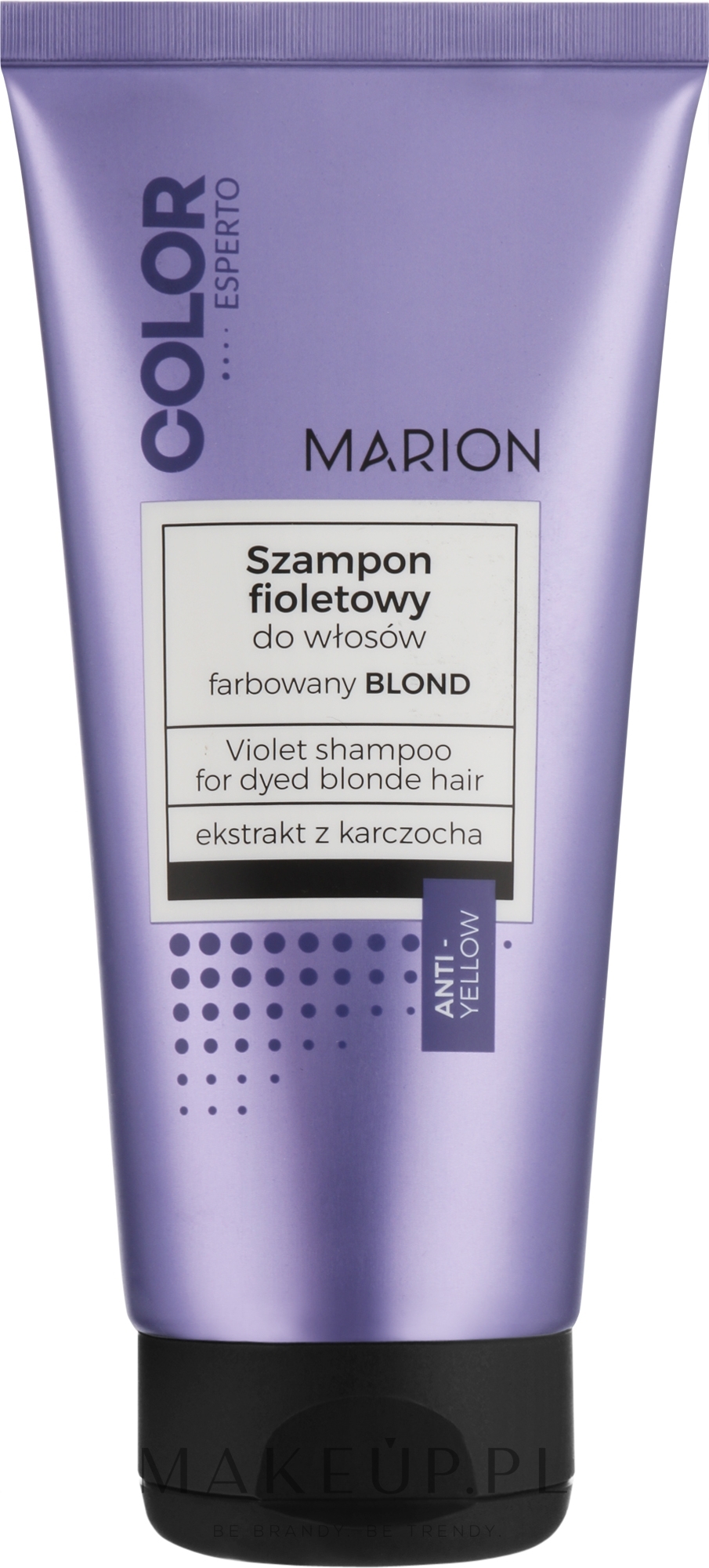 Fioletowy szampon do włosów farbowanych na blond - Marion Color Esperto — Zdjęcie 200 ml