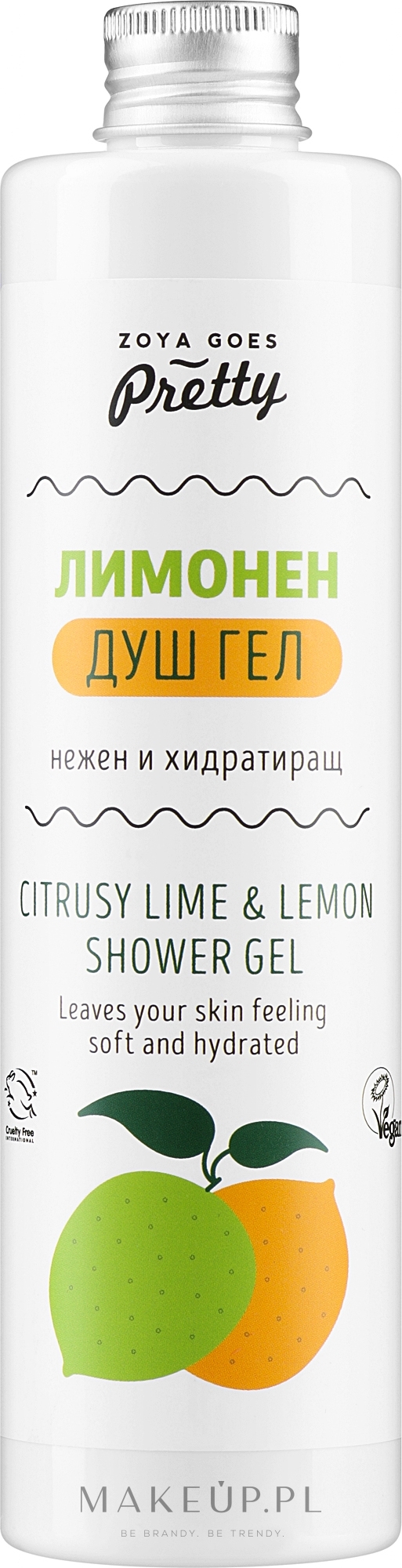 Żel pod prysznic Limonka i cytryna - Zoya Goes Pretty Lime & Lemon Shower Gel — Zdjęcie 300 ml