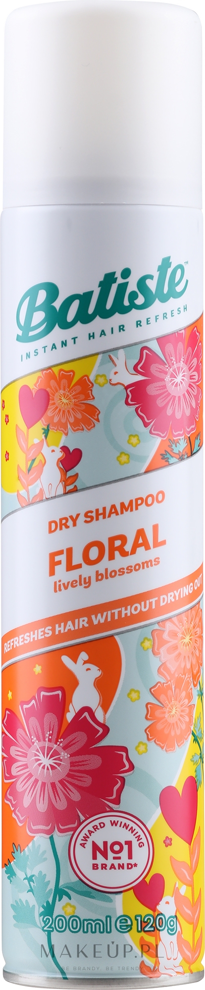 Suchy szampon - Batiste Dry Shampoo Bright and Lively Floral Essences — Zdjęcie 200 ml