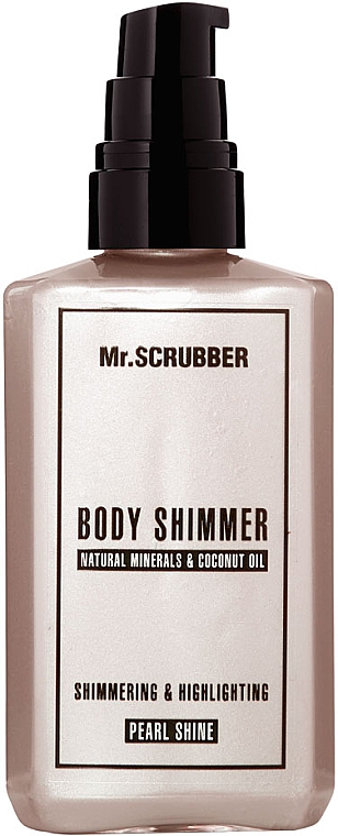 Rozświetlacz do ciała z olejem kokosowym - Mr.Scrubber Body Shimmer Pearl Shine