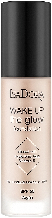 Podkład - IsaDora Wake Up The Glow Foundation SPF 50 — Zdjęcie N1
