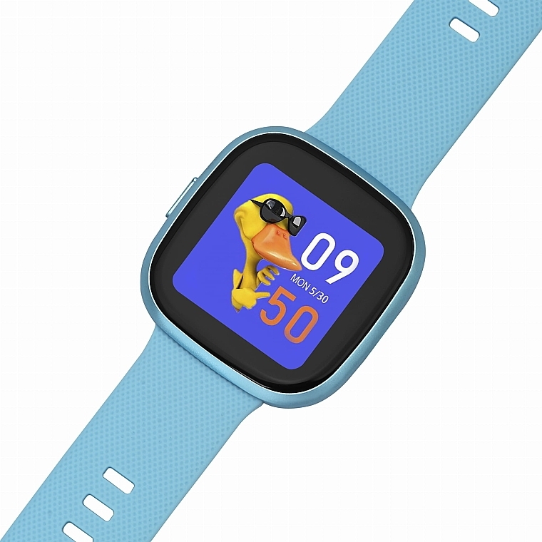 Smartwatch dla dzieci, niebieski - Garett Smartwatch Kids Fit — Zdjęcie N2