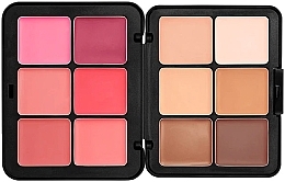 Paleta do makijażu - Make Up For Ever HD Skin Face Essentials Palette — Zdjęcie N2