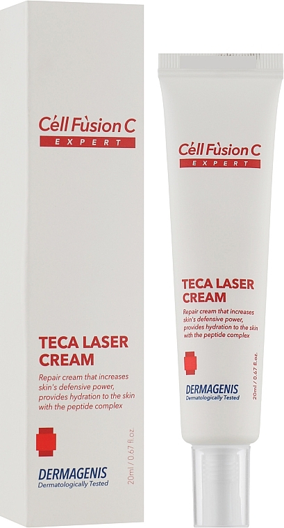 Regenerujący krem przeciwstarzeniowy - Cell Fusion C Teca Laser Cream — Zdjęcie N2