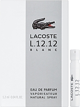 Kup Lacoste L.12.12 Blanc - Woda perfumowana (próbka)