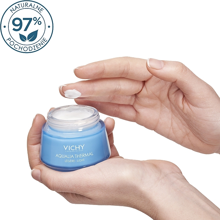 PRZECENA! Vichy Aqualia Thermal Light Cream - Lekki krem nawilżający do twarzy * — Zdjęcie N3