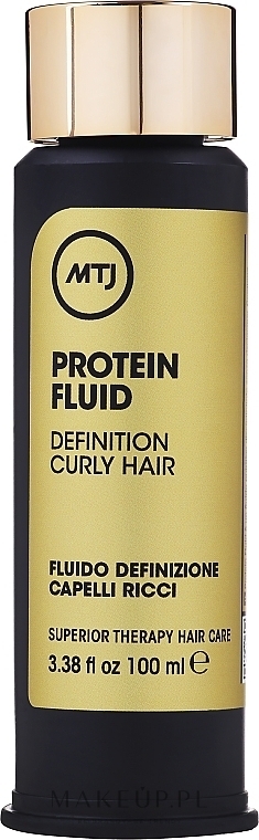 Fluid bez spłukiwania do włosów kręconych - MTJ Cosmetics Superior Therapy Protein Fluid — Zdjęcie 100 ml
