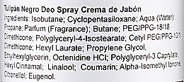 Dezodorant w sprayu Kremowe mydło - Tulipan Negro Body Deo Spray — Zdjęcie N3