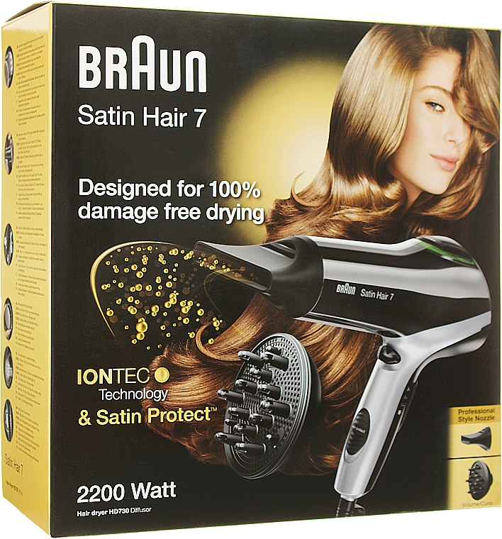 Suszarka do włosów - Braun Satin Hair 7 HD 730 — Zdjęcie N2