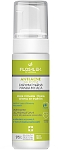 Kup Pianka oczyszczająca do skóry mieszanej i tłustej - Floslek Anti Acne 24H System Enzymatic Cleansing Foam
