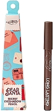 Trwały cień do powiek w kredce w pudełku prezentowym - PuroBio Cosmetics Secret Eyeshadow Pencil — Zdjęcie N1