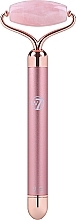 Kwarcowy wałek do twarzy, z wibracją - W7 Cosmetics Rose Quartz Vibrating Facial Roller  — Zdjęcie N1