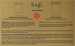 Zestaw - Hagi (scrub/300ml + candle/215ml) — Zdjęcie N3