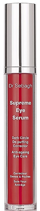Serum przeciw cieniom i workom pod oczami - Dr Sebagh Supreme Eye Serum — Zdjęcie N1