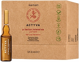 Kup Lotion na wypadanie włosów w ampułkach - Kemon Actyva P-Factor Intensive Lotion Hair Loss Prevention