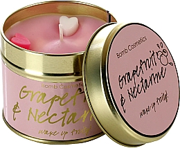 Kup Świeca zapachowa w żelaznej puszce - Bomb Cosmetics Grapefruit & Nectarine Tin Candle