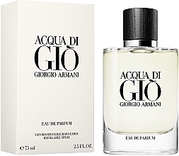 Giorgio Armani Acqua Di Gio - Woda perfumowana (butelka z możliwością wielokrotnego napełniania) — Zdjęcie N2