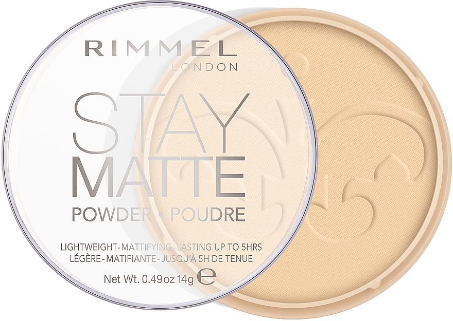 Matujący puder do twarzy - Rimmel Stay Matte Long Lasting Powder — Zdjęcie N2
