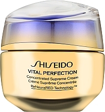 Skoncentrowany krem do skóry dojrzałej - Shiseido Vital Perfection Concentrated Supreme Cream — Zdjęcie N1