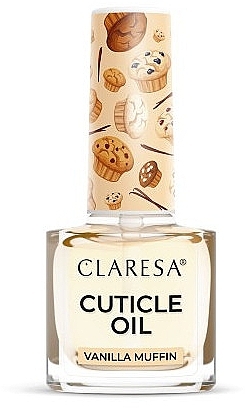 Oliwka do skórek Waniliowa muffinka - Claresa Cuticle Oil Vanilla Muffin — Zdjęcie N1