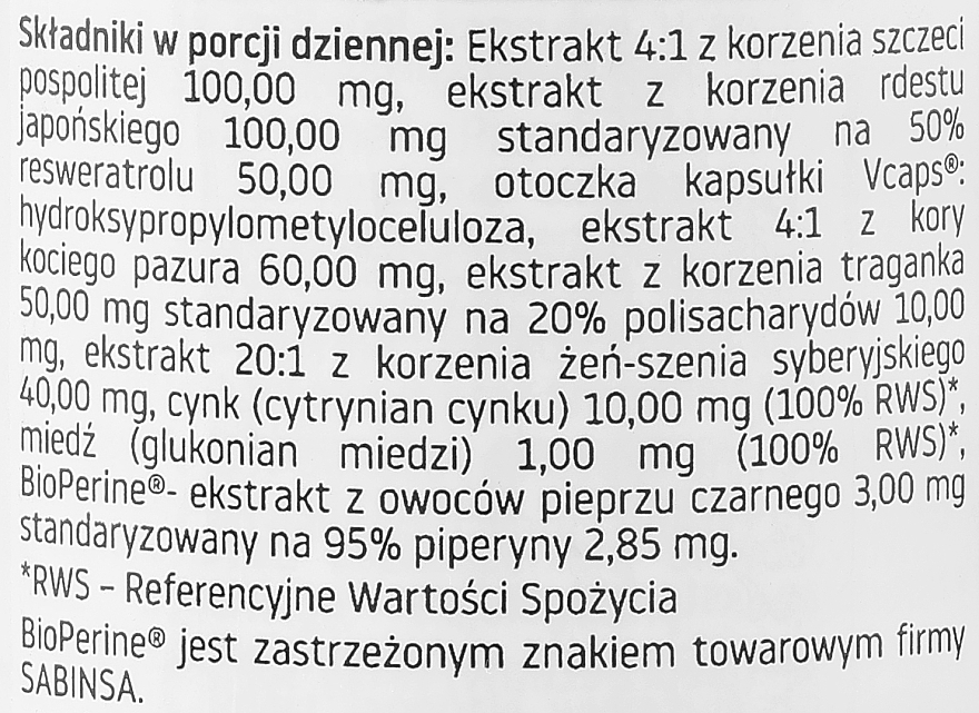 Suplement diety Na układ odpornościowy, 60 szt. - Pharmovit Herballine  — Zdjęcie N3