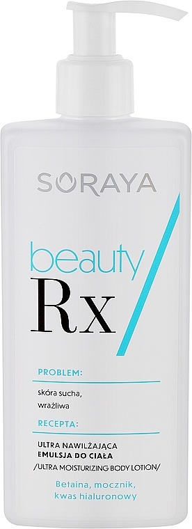 Ultranawilżająca emulsja do ciała - Soraya Beauty Rx — Zdjęcie N1