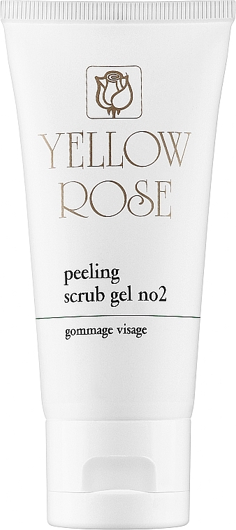Delikatny żel peelingujący do twarzy - Yellow Rose Peeling Scrub Gel №2 — Zdjęcie N1