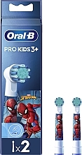 Kup Wymienna końcówka do szczoteczki do zębów dla dzieci, Spiderman, 2 szt. - Oral-B Pro Kids 3+ 