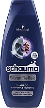 Szampon do włosów przeciw żółtym tonom - Schauma Silver Reflex Cool Blonde Shampoo — Zdjęcie N1