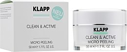 Kup Kremowy mikropeeling do twarzy - Klapp Clean & Active Micro Peeling