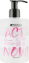 Odżywka do włosów farbowanych - Indola Act Now! Color Conditioner — Zdjęcie N1