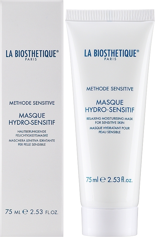 Łagodząca maseczka nawilżająca do skóry wrażliwej - La Biosthetique Hydro-Sensitif Relaxing Mask — Zdjęcie N2