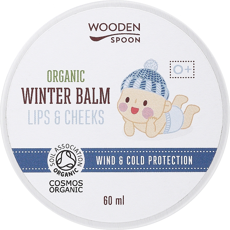 Balsam do ust i policzków dla dzieci - Wooden Spoon Winter Balm Cheek & Lips — Zdjęcie N1