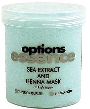 Maska z koktajlem morskim i ekstraktem z henny - Osmo Options Essence Sea Extract And Henna Mask — Zdjęcie N1