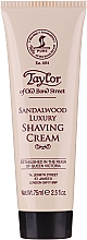 Krem do golenia z drzewem sandałowym - Taylor Of Old Bond Street Sandalwood Luxury Shaving Cream (w tubie) — Zdjęcie N3