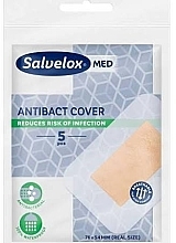 Kup Plastry antybakteryjne 7,6 x 5,4 cm - Salvelox Med Antibact Cover Maxi