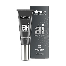 Krem na noc do twarzy - Nimue Skin Technology A.I.Night Cream — Zdjęcie N2