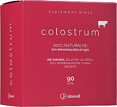 Kup Kapsułki na wzmocnienie odporności - Laborell Colostrum Suplement Diety 60 % Immunoglobulin