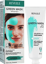 Przeciwtrądzikowa maska do twarzy - Revuele Anti-Acne Green Face Mask Cryo Effect — Zdjęcie N2