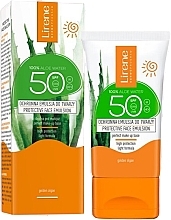 Kup Ochronna emulsja do twarzy SPF 50 - Lirene Protection Face Emulsion SPF 50